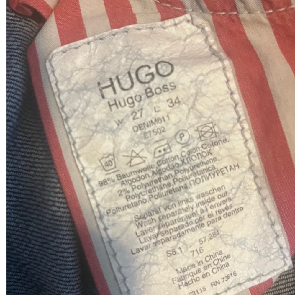 Hugo boss bikini Rise boot cut jeans - Picture 2 of 5